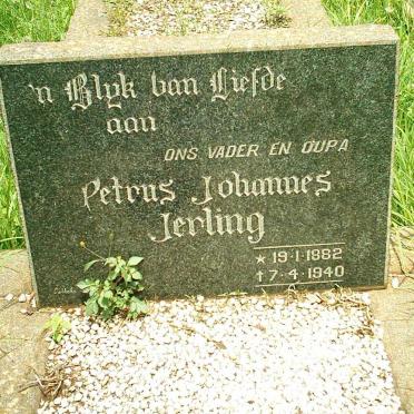 JERLING Petrus Johannes 1882-1940