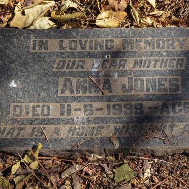 JONES Anna -1939