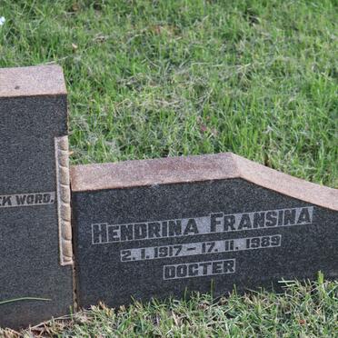 KRUGER Johannes Francois 1892-1936  &amp; Johanna Hermina 1897-1968 :: KRUGER Hendrina Fransina 1917-1989