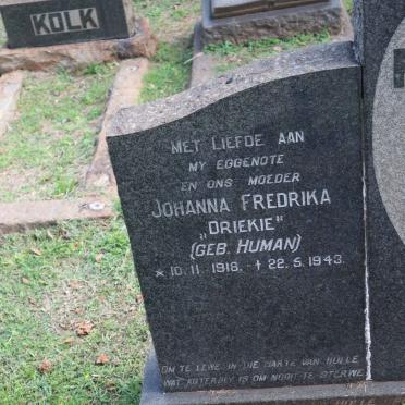KRUGER Christoffel A. 1863-1940 &amp; Martiena R.J. VENTER 1875-1961