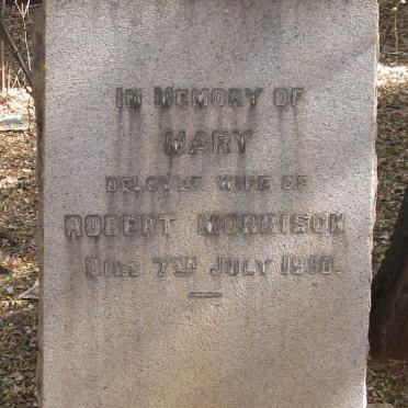 MORRISON Mary -1918