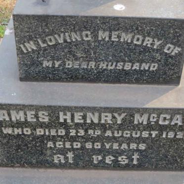 MCCABE James Henry -1923 &amp; Anastasia -1937 :: MCCABE Stasia 1894-1924