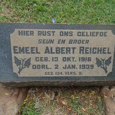 REICHEL Emeel Albert 1916-1939