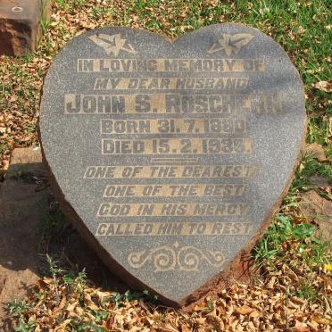 ROSCHER? John S. 1880-1935