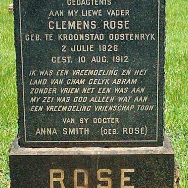 ROSE Clemens 1826-1912