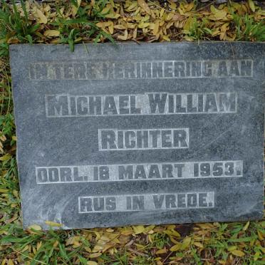 RICHTER Michael William -1953
