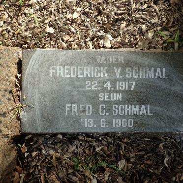 SCHMAL Frederick V. -1917 :: SCHMAL Fred G. -1960