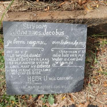 STRYDOM Johannes Jacobus 1931-1933