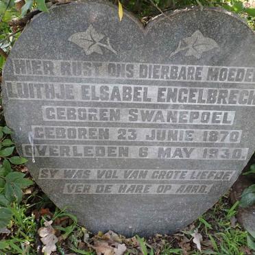 ENGELBRECHT Luithje Elsabel nee SWANEPOEL 1870-1930