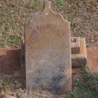 ROUX Jacomina Elizabeth, le 1835-1915
