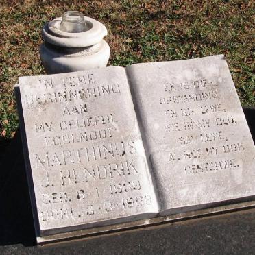 MATTHYSER Marthinus J. Hendrik 1939-1968