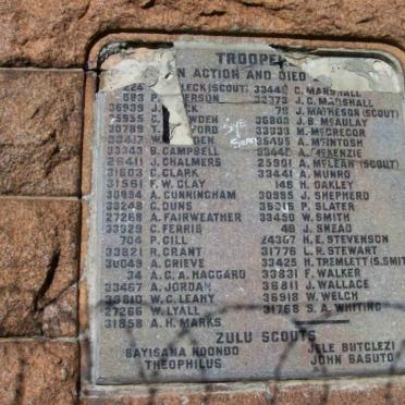 7. Scottish Horse War Memorial 