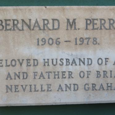 PERRINS Bernard M. 1906-1978