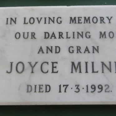 MILNES Joyce -1992