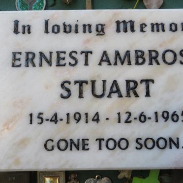 STUART Ernest Ambrose 1914-1965