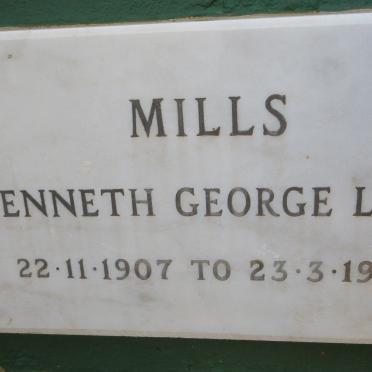 MILLS Kenneth George Lyne 1907-1985
