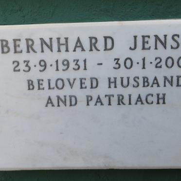 JENSEN Bernhard 1931-2003