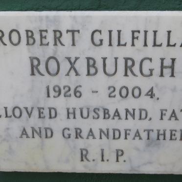 ROXBURGH Robert Gilfillan 1926-2004