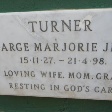 TURNER Marge Marjorie Jean 1927-1998