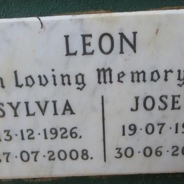 LEON Joseph 1926-2009 &amp; Sylvia 1926-2008