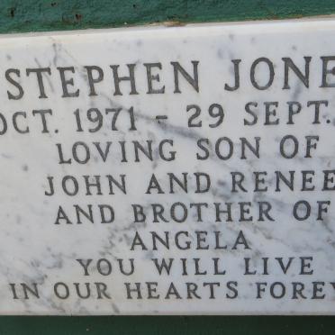 JONES Stephen 1971-2002