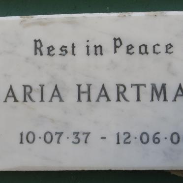 HARTMANN Maria 1937-2006