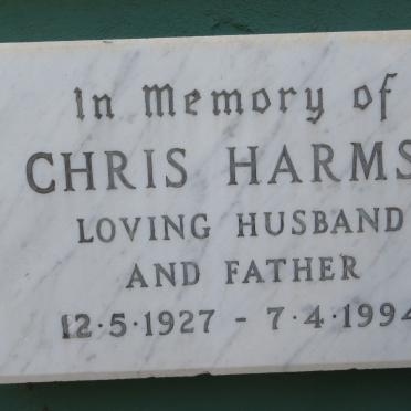 HARMSE Chris 1927-1994