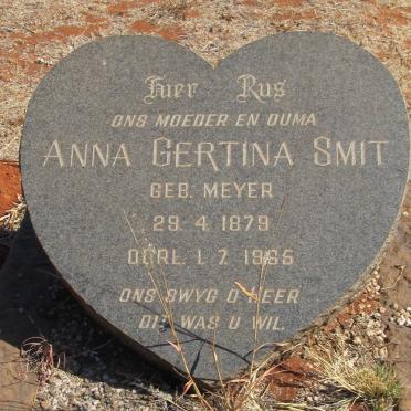 SMIT Anna Gertina nee MEYER 1879-1965