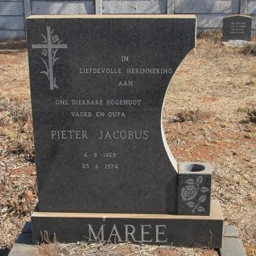 MAREE Pieter Jacobus 1929-1974