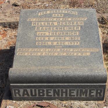 RAUBENHEIMER Helena Deborah nee TREURNICH 1902-1937