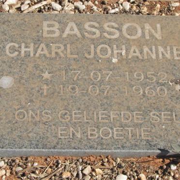 BASSON Charl Johannes 1952-1960