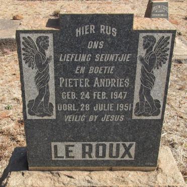 ROUX Pieter Andries, le 1947-1951