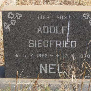 NEL Adolf Siegfried 1892-1978