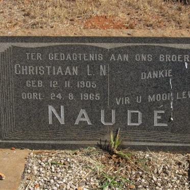 NAUDE Christiaan L.N. 1905-1965