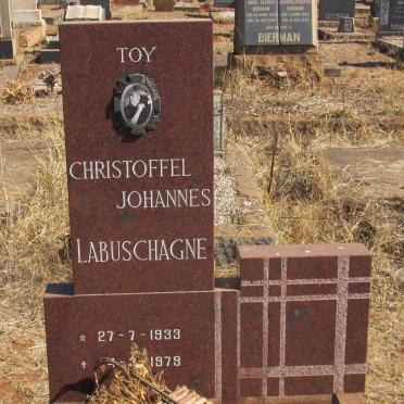 LABUSCHAGNE Christoffel Johannes 1933-1979