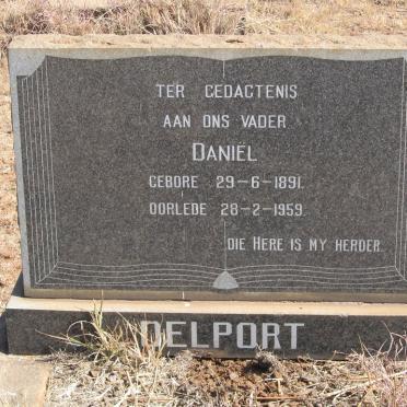 DELPORT Daniel 1891-1959