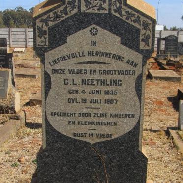 NEETHLING C.L. 1835-1907