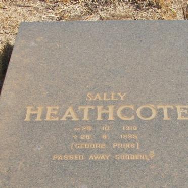 HEATHCOTE Sally nee PRINS 1918-1985