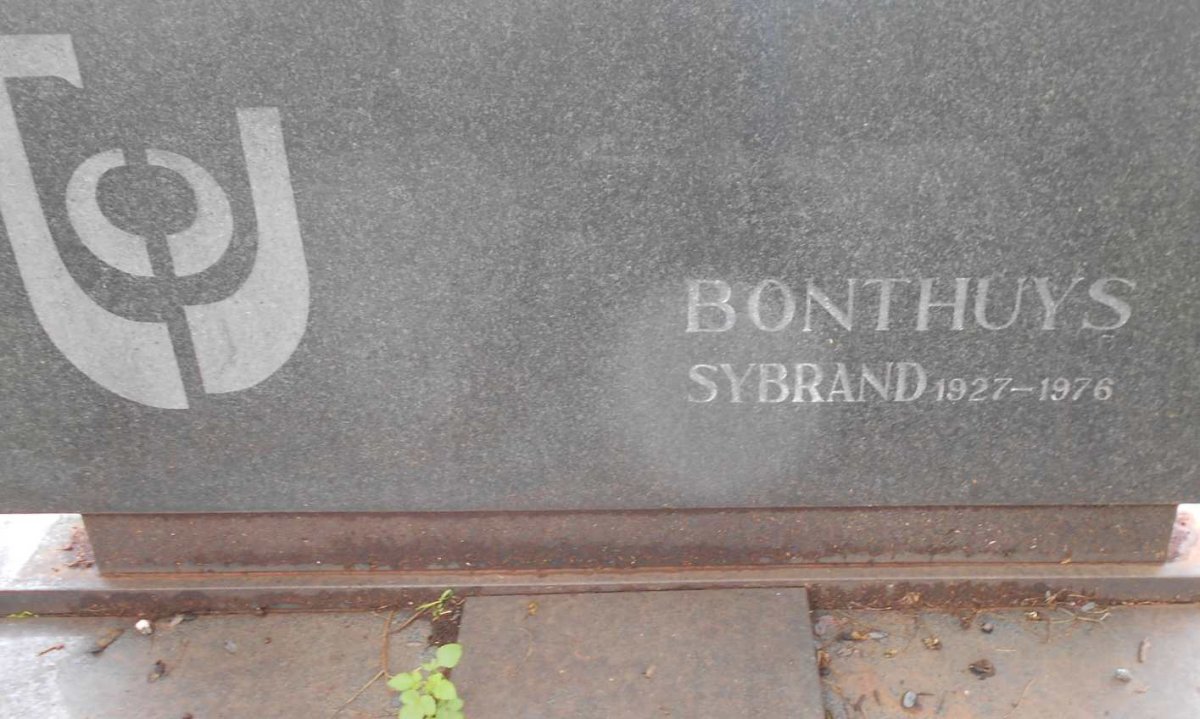 BONTHUYS Sybrand 1927-1976