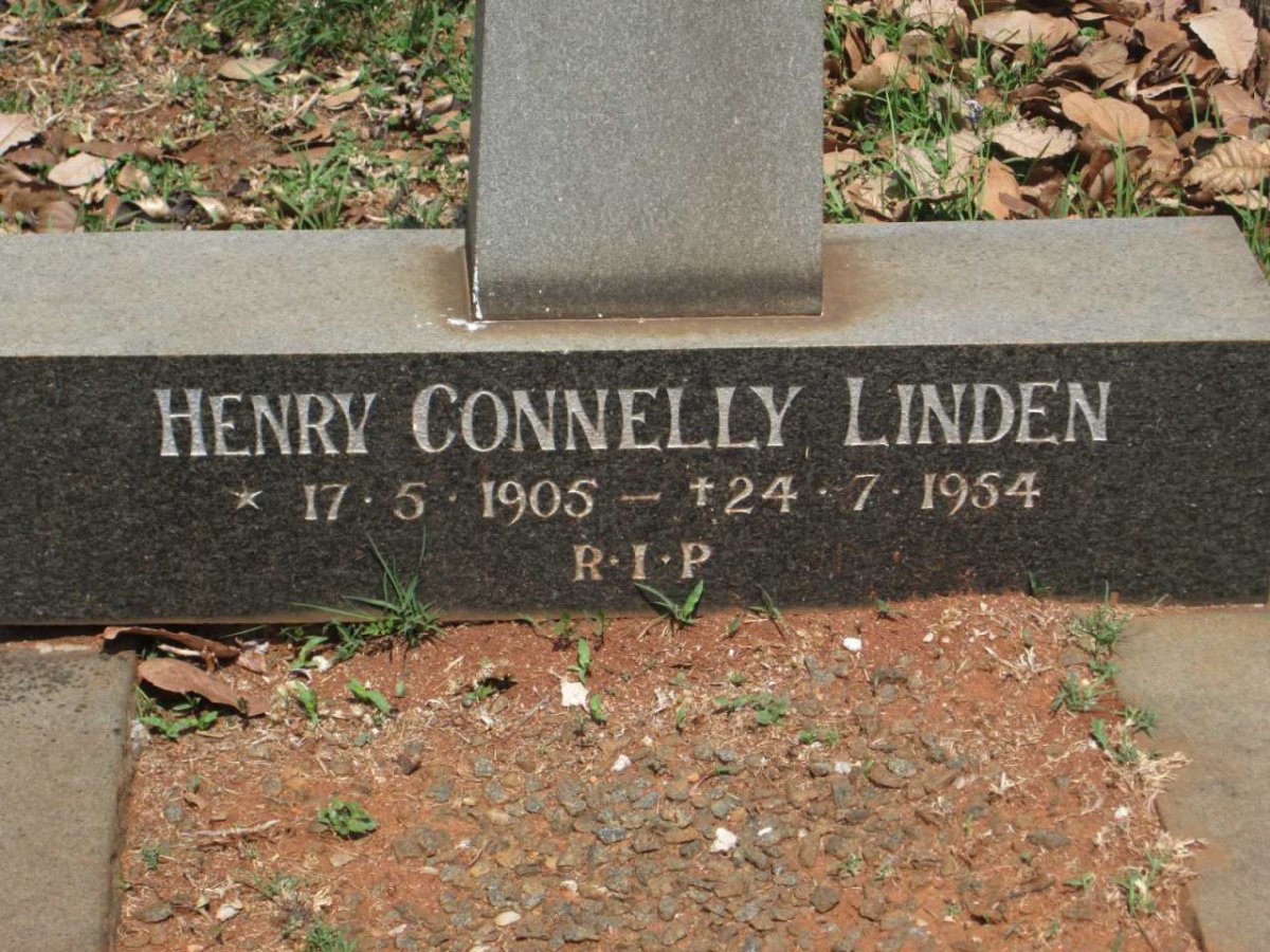 LINDEN Henry Connelly 1905-1954