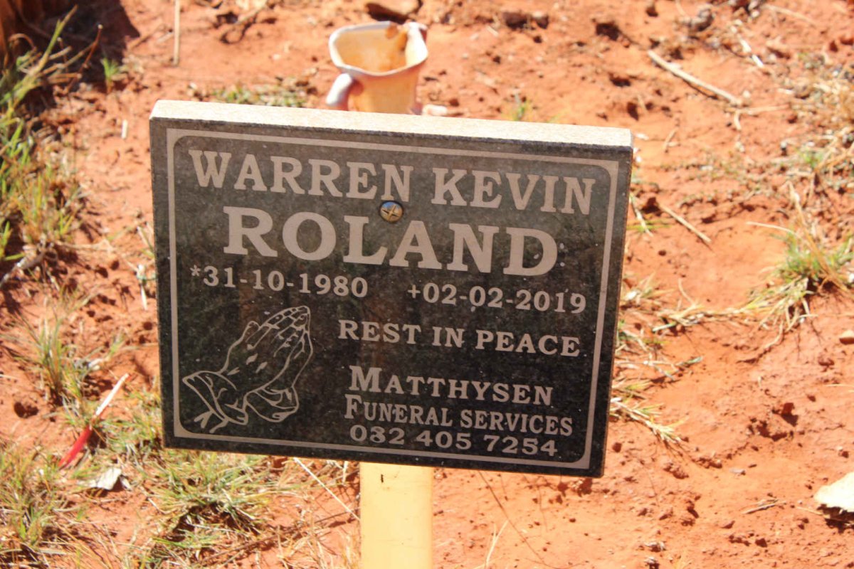 ROLAND Warren Kevin 1980-2019