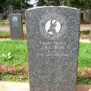 MAZIBANE J. -1943