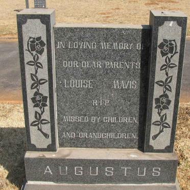 AUGUSTUS Louise Mavis