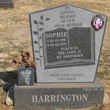 HARRINGTON Sophie 1916-1976