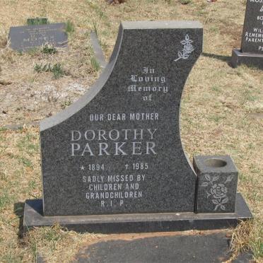 PARKER Dorothy 1894-1985