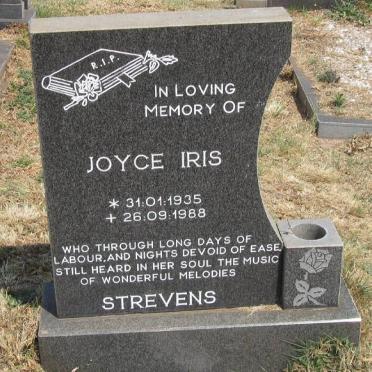 STREVENS Joyce Iris 1935-1988