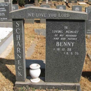 SCHARNECK Benny 1928-1975