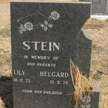 STEIN Helgard -1974 &amp; Lily -1973