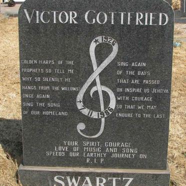 SWARTZ Victor Gottfried 1926-1986