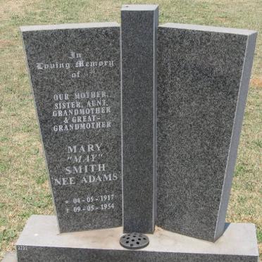 SMITH Mary nee ADAMS 1917-1954